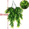 1Pcs Artificial 5Forks Rattan Eucalyptus Wall Hanging Simulation Greenery Fake Hanging Plants Vine Diy  Home Outdoor Decor Plant