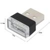 Миниатюрные атмосферные светодиодные лампы для салона автомобиля USB LED Автомобильные огни Светодиодная подсветка для декора салона ПК Подключай и играй Декоративная лампа Освещение потолочных светильников 6