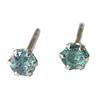 And My Jewelry Platinum Alexandrite Earrings Carat 7377 [Your Box] (Color-Changing) 0.10 [June Birthstone] [Gift Wrapped]