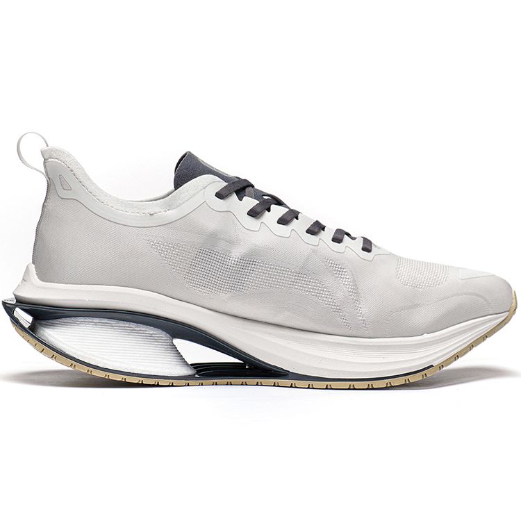 Кроссовки мужские Li Ning Wu Shi 5S 3.0 с нескользящей износостойкой дышащей подошвой, серо-черные ARST001-2