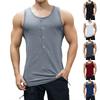 Летний мужской повседневный тонкий спортивный жилет для фитнеса
