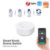 Tuya ZigBee Smart Knob Switch DIY Беспроводная кнопка сцены Поворотный диммерный переключатель Бытовая техника Автоматизация Связь Пульт