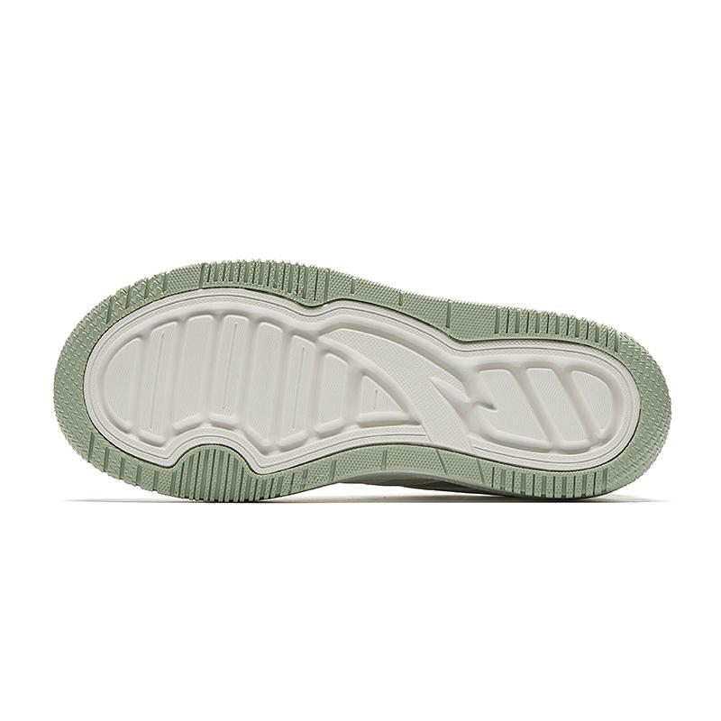 Anta Street Fun 2 Low Skateboarding Shoes Women White Green 922618077F-11