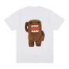 Cute and Blurry Domo Kun T-shirtfashionable Harajuku Short Sleeved Oversized Tshirtwomens Casual T-shirtstreet Wear