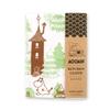 Miyamoto Towel (Miyamoto-towel) Miyamoto Kitchen Cloth, Made In Japan, Moomin Fir Tree Design, 34 X 70 Cm