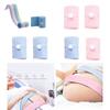 2-Piece Fetal Heart Monitoring Belts Heart Beat Moniting Tool Belly Button Bellyband Healthy Care for Maternity Women