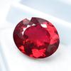 Natural Red Ruby Loose Gemstone Pigeon Bloody Mozambique Oval Cut 19.95 ct for Jewelry Designs