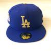 Памятная бейсболка чемпиона мира Los Angeles Dodgers 59FIFTY, золотая/королевская, размер 7 3/4 [Предмет]