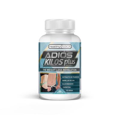 Healthy Fusion - Goodbye Kilos Plus - Похудение, Эффективные таблетки для снижения веса, Сжигатель жира, Термогеник / 90 капсул