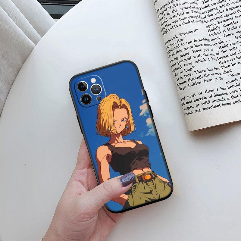 Anime Dragon Ball Goku New High-End Cover Phone Case for iPhone 16 15 14 13 Pro Max Plus Mini