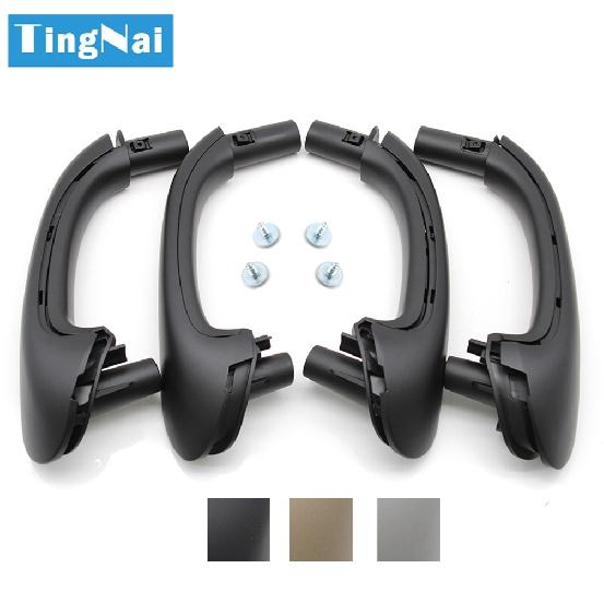 2PCS/4PCS Car Interior Accessories Front Left Right Door Pull Handle Set Replacement For Mercedes Benz W203 C Class