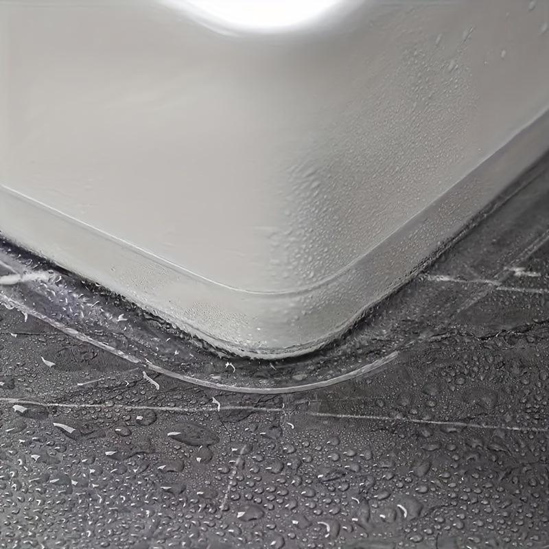 1 рулон, прозрачная красивая наклейка на швы для кухни, водонепроницаемая кромка для плиты, клей для раковины, посудомоечной машины, унитаза, устойчивая к плесени полоска для зазоров