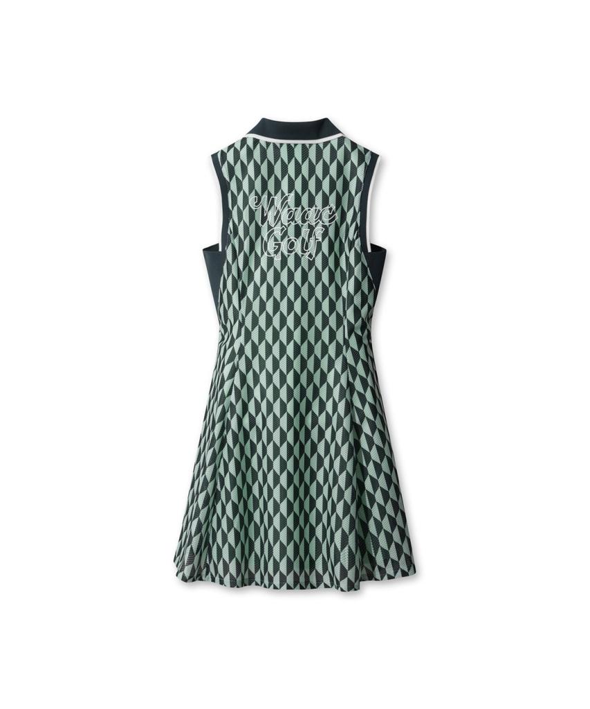 WAAC Athletic Optic Block Sleeveless Dress Wltcm26411Mix
