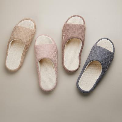 Новые модные повседневные женские тапочки из хлопка и льна