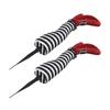 Halloween Party Decor 2 Pack Witch Legs Prosthetic Ornament for Outdoor Yard Featuring Foam and Fabric for Reusable Use