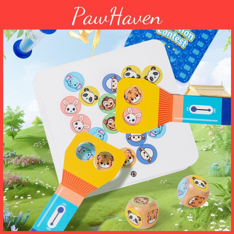 Реакция Конкурсная Игра Карта Детская Головоломка Игрушка Для Взаимодействия Родитель-Ребенок