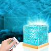 Ночник Saeda, Лампа Аврора, Водная лампа [Пульт ДУ в комплекте, 16 цветов RGB, 7 уровней яркости] Светодиодная настольная лампа Аврора,