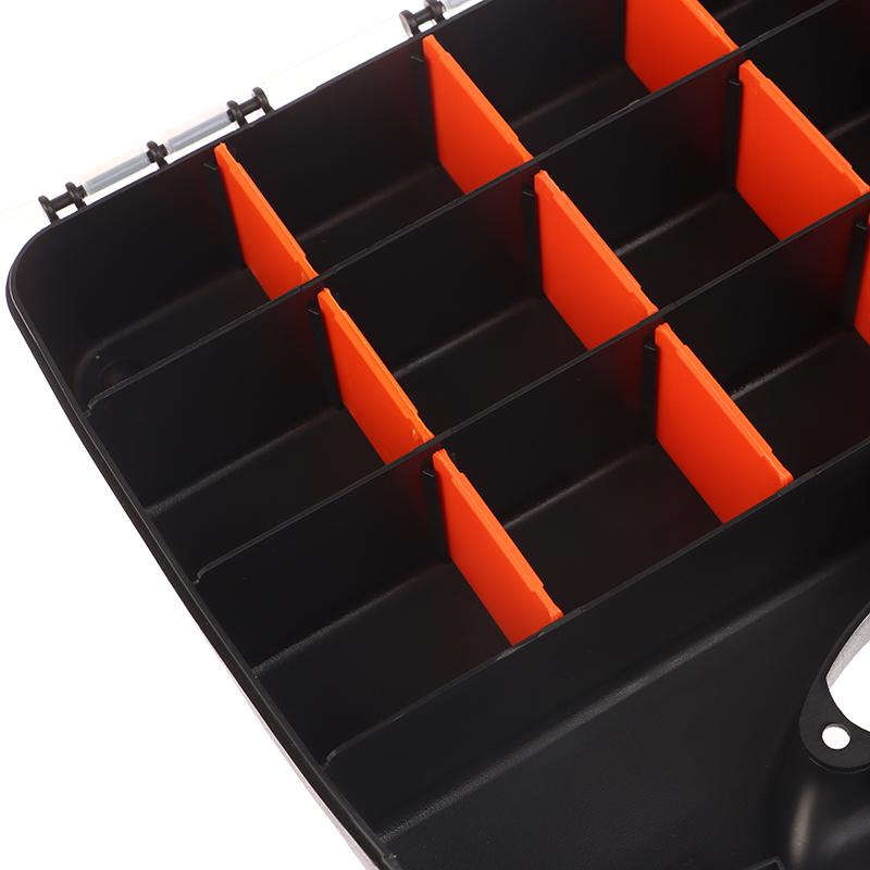 Ящик для инструментов Органайзеры и хранение Пластиковый контейнер Отсек Регулируемый съемный ящик для инструментов Крепеж Винт