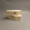 In-Stock Wooden Pet Coffin Urn: Multi-functional Flip-Top Box for Halloween Decor & Storage