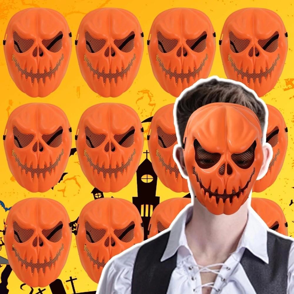 Creativity Scary Pumpkin Mask Spooky Full Face Mask Party Gift Scary Party Mask Male Female