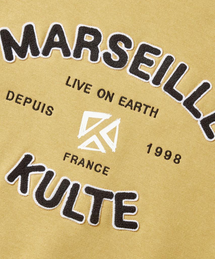 KULTE Authentic Boucle Crewneck Yellow