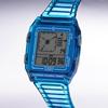 [TIMEX] Часы Timex QLCA Прозрачный синий циферблат Резина Акрил Кварц Филиппинский часовой бренд TW2W45100 Унисекс Прозрачный