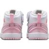 Кроссовки Air Jordan 1 Mid RM EasyOn TD White Pink Foam Baby Fire-Red FQ1283-101