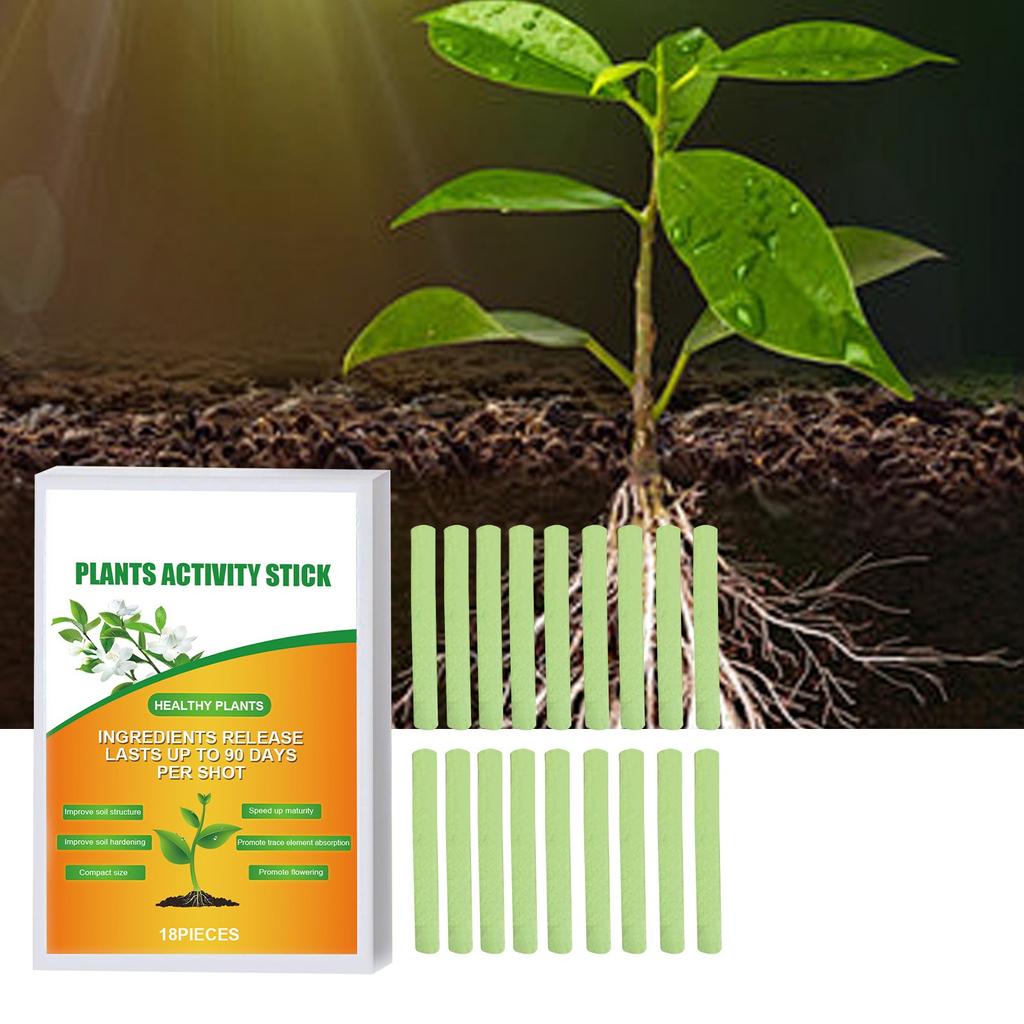MoonSpry Plant Slow-release Nutrition Bar Plant Bud Potting Special Fertilizer Hair Root Growth Nutrition Care