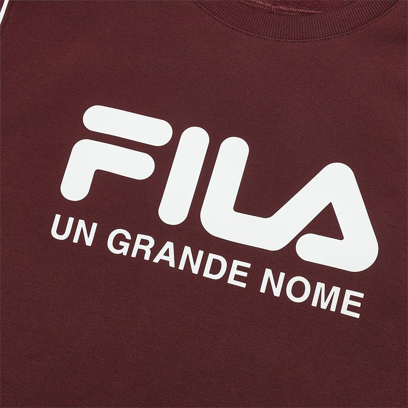 Новая мужская толстовка FILA ORIGINALE Tree Port бордового цвета F11M449211FWI