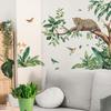 2 шт. Креативные ветки Деньги Леопард Спальня Гостиная Фон Ландшафтный дизайн Декоративные наклейки на стену