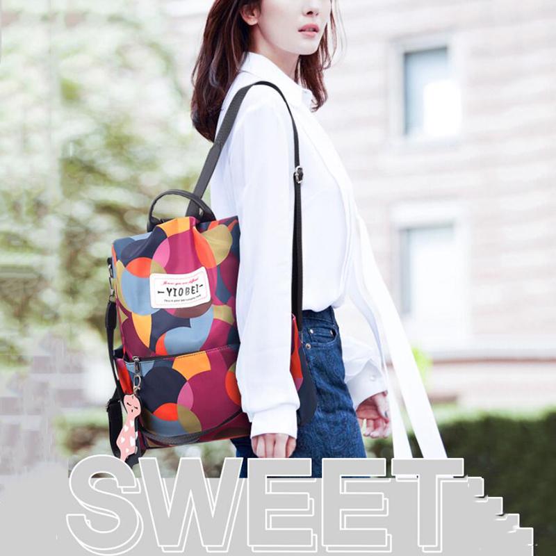 Новый оксфордский женский рюкзак, многофункциональный водонепроницаемый противоугонный рюкзак для дорожной сумки