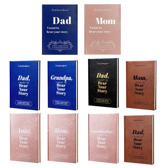 Папа, я хочу услышать твою историю. Журнал. Мягкий на ощупь блокнот из искусственной кожи. Плотная бумага. Непромокаемый дизайн. Записная книжка.