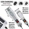 Hair Clippers for Men Professional, Barber Clippers and Trimmers Set, Cordless Hair Clippers for Hair Cutting Kit