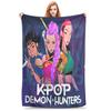 K-pop Охотники на демонов Аниме Одеяла Качество Мягкое Теплое Плед Осень Дети Домашний декор Графическое Покрывало