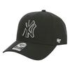 47 Cap MVP Hat Brand MLB New York Yankees NY Logo Street Unisex Stylish Baseball Cap Velcro Black Black White 1 Piece Men's Women's & Logo...
