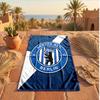 Hertha BSC FC Печатное Микрофибровое Пляжное Полотенце Быстросохнущее Впитывающее Большое Полотенце Для Пляжа Плавания Путешествий