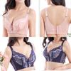 Сексуальный бюстгальтер пуш-ап размера плюс 34-46, кружевной бюстгальтер с чашкой CD и вышивкой, женский собранный бюстгальтер без косточек для большой груди, бюстгальтер, женское нижнее белье, топ
