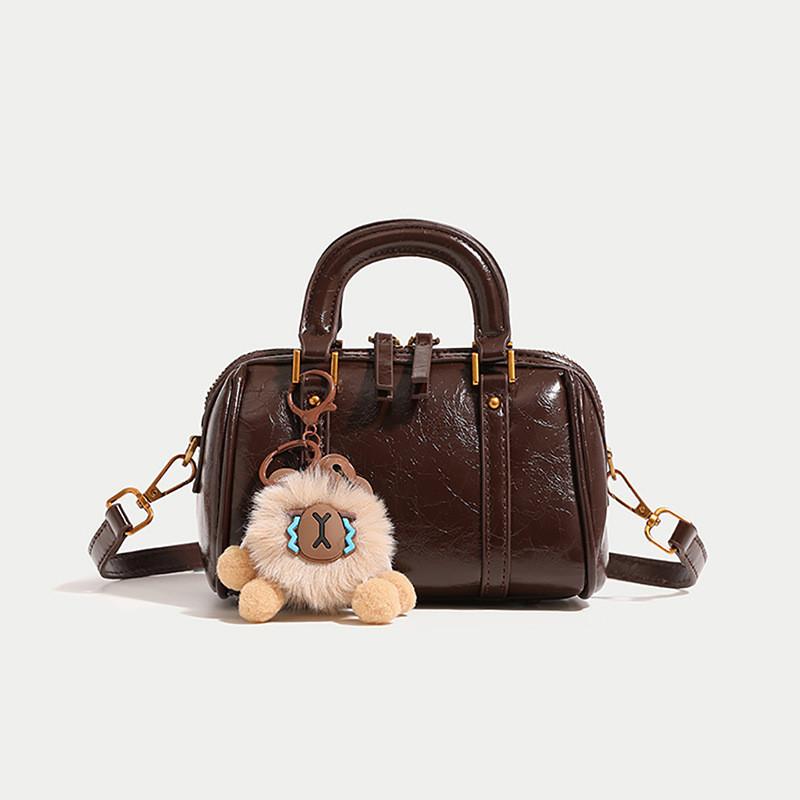 Ielgy Hand Pillow Bag All-Match Cross-Body Boston Bag