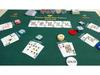 Reversible Poker Card Table Mat – 60x90cm Non-Woven Felt for Texas Hold'em & Roulette