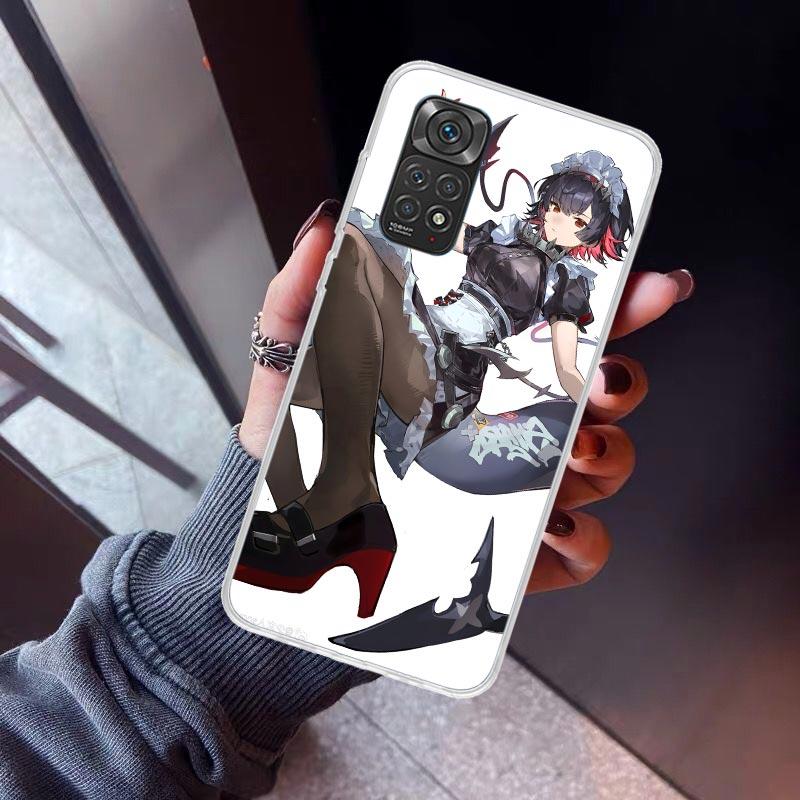 Zenless Zone Zero Ellen Joe Phone Case For Xiaomi Redmi Note 10 11 12 13 14 15 Pro Plus 11S 12S 14S 11T 11E 10S Soft TPU Back Co
