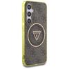 Etui do Samsung Galaxy S25 Guess 4G Glitter MagSafe brązowy