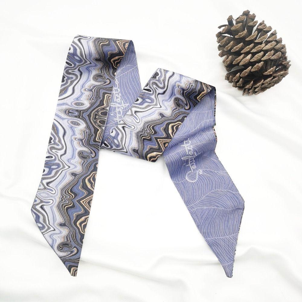 Ленточные платки Цветочная лента для волос Шарф Модный галстук