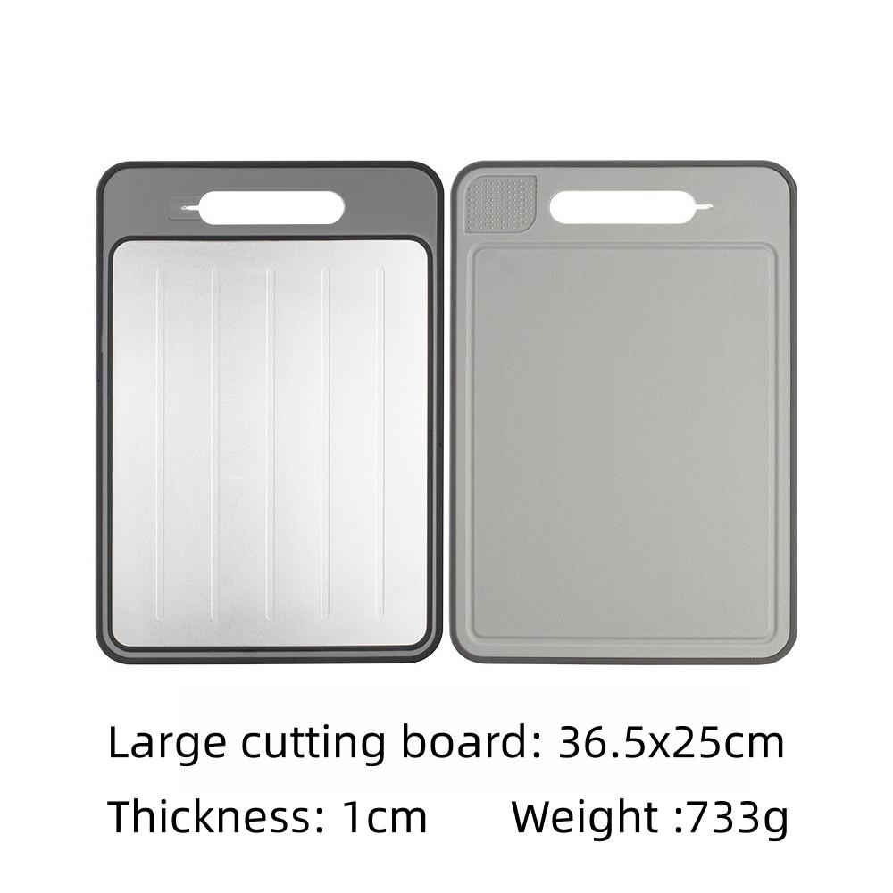 Разделочная доска для размораживания кухни Функция размораживания Разделочная доска для размораживания Кухонные инструменты для измельчения чеснока Точилка для ножей