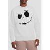 The Nightmare Before Christmas Unisex Adult Jack Face Sweatshirt