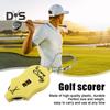 Счетчик очков в гольфе Мини-трекер очков Портативный 2-значный инструмент для подсчета ударов Кликер-брелок Табло для спортивных состязаний по гольфу на открытом воздухе