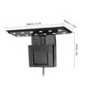 5W Ultra-thin Aquarium LED Light Ultra Bright Clip-on Lighting Lamp 12 LEDs for Aquarium Fish Tank