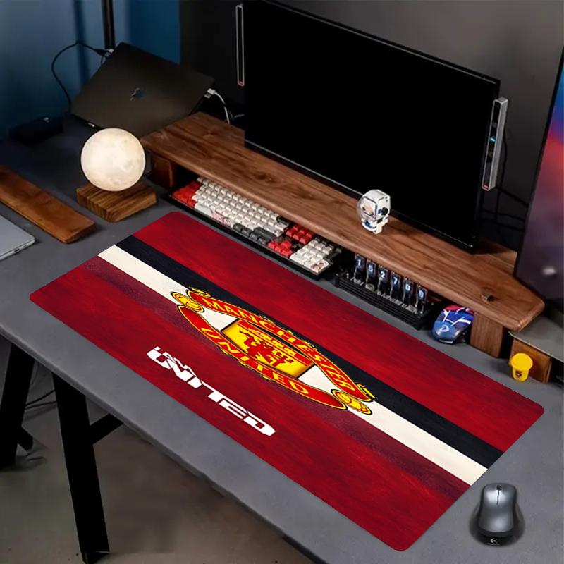 Football United F.C Print Mouse Pad, Anti‑Slip Desktop keyboard Mat, for PC Laptop Gaming Working Daily Use, Cool Festival Surprise Gift
