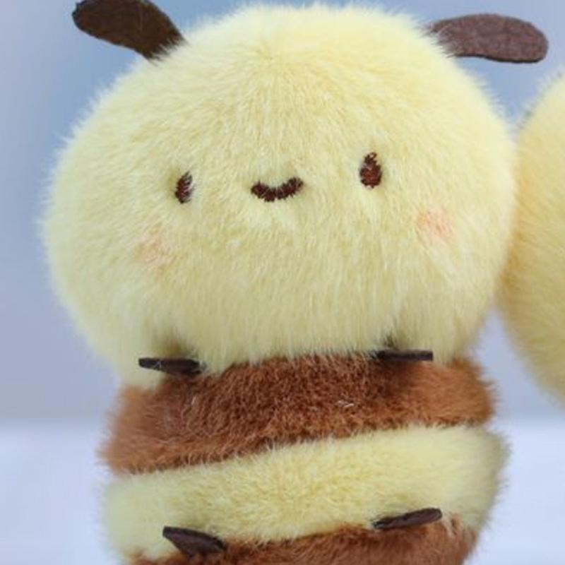 Кукла-пчела Подвеска Брелок Стильный Рюкзак Кошелек Кукла Подвеска Плюшевый Подарок для Девочки Подвеска Салон Автомобиля Милый Насекомое Брелок