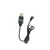 USB-кабель для зарядки аккумуляторов игрушек 3,6-3,7 В, разъем SM, индикатор зарядки горит, индикатор полной зарядки выключен.