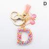 AZ 26 Буква Подвеска Брелок Кисточка Бабочка Подвески Брелоки Женские Украшения Сумка Автомобиль Брелок Подвеска